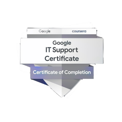 Coursera Google IT Support Certificate